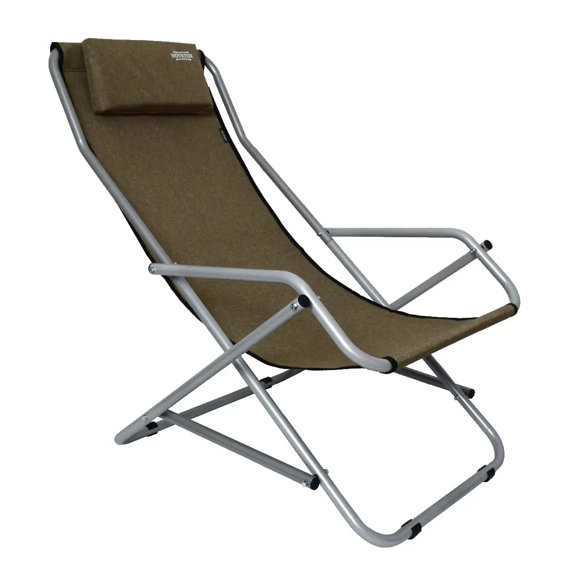 Крісло-шезлонг Novator SH-7 Brown, фото 1