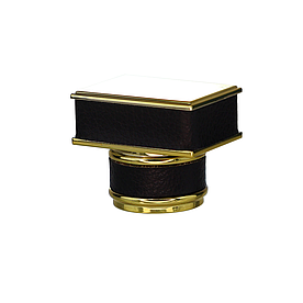 Кришка для парфумерних флаконів Зі шкіряною вставкою Corey