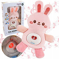 Інтерактивна м'яка іграшка для малюків Світлові звукові колискові ВАУ ДИТИНА