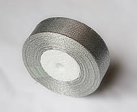Лента парча серебро 50 мм