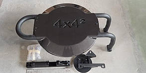 Кришка на кронштейн запаски з написом 4х4 на Mercedes-Benz G-class W463 1979-2018 (карбон)