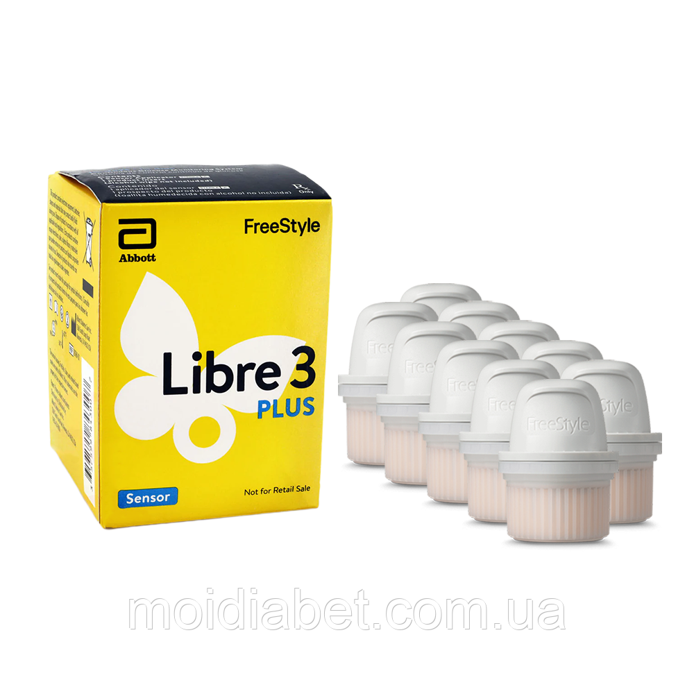Сенсор FreeStyle Libre 3 Plus (Фристайл Лібре 3 Плюс) 10 шт., фото 1
