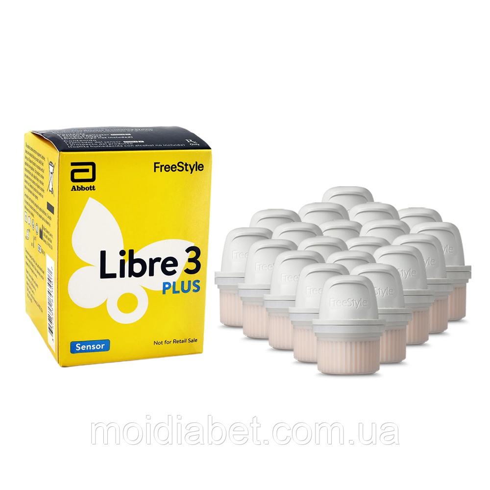 Сенсор FreeStyle Libre 3 Plus (Фристайл Лібре 3 Плюс) 20 шт., фото 1