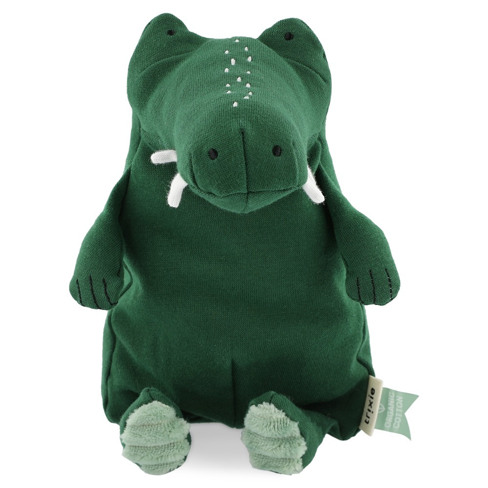 Плюшева дитяча велика іграшка Trixie 38 см, Crocodile, фото 1