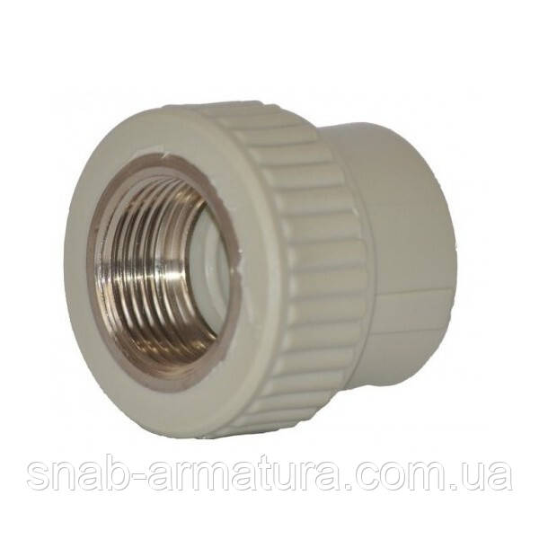 Перехід ППР Ду 32х1/2" внутрішня різьба