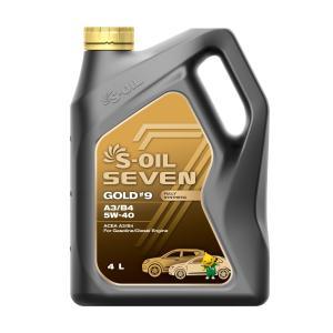 Моторна олива S-Oil Seven 5w40 Gold #9 A3/B4 4л