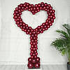Підставка для повітряних кульок Серце 1.5м., фото 7