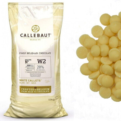 Barry CALLEBAUT W2, шоколад білий в дисках 28% 1000г