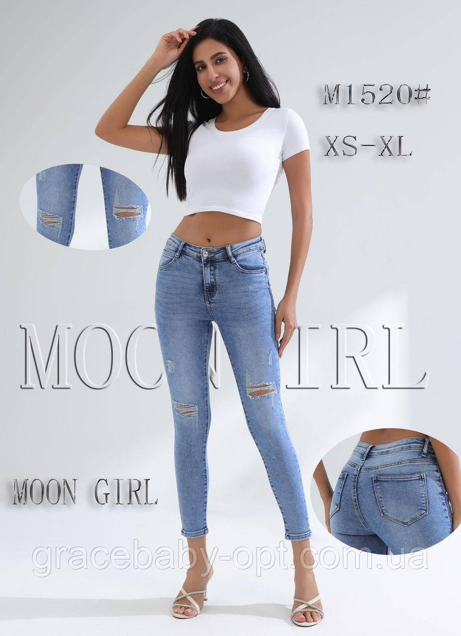 Джинси жіночі оптом, XS-XL pp.,  № Si-М1520, фото 1
