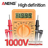 ANENG DT830B Професійний цифровий мультиметр тестер напруги постійного струму, фото 8
