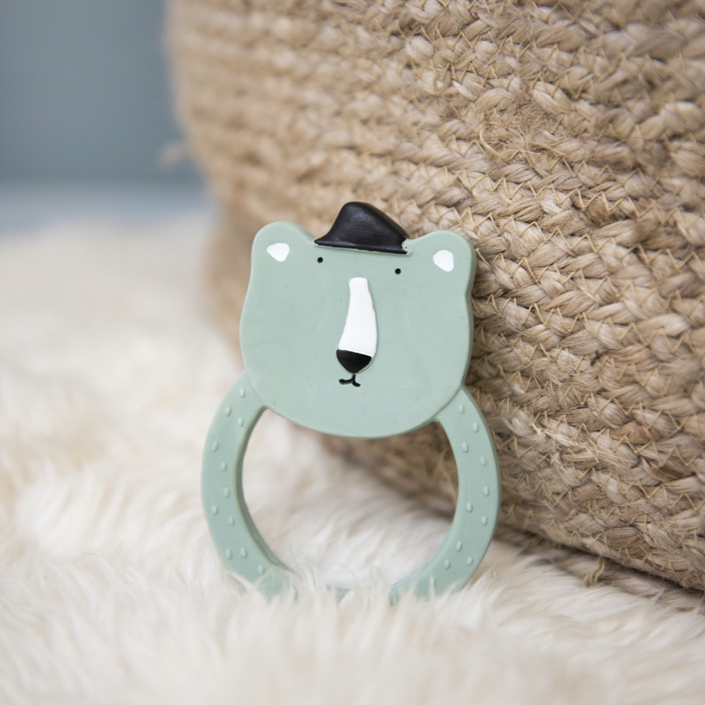 Прорізувач Trixie з натурального каучуку, Polar bear round