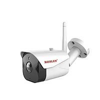 Wi-Fi камера вулична 2 Мп 1080p KONLEN QC5, хмара Tuya, SD 128 Гб, підсвітка ІЧ 15 м. Для Wi-Fi сигналізацій TUYA