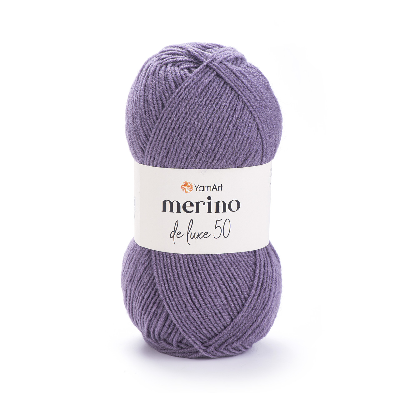 Пряжа Yarnart Merino De Luxe 50 № 852 бузок (Ярнарт Меріно де Люкс 50), фото 1