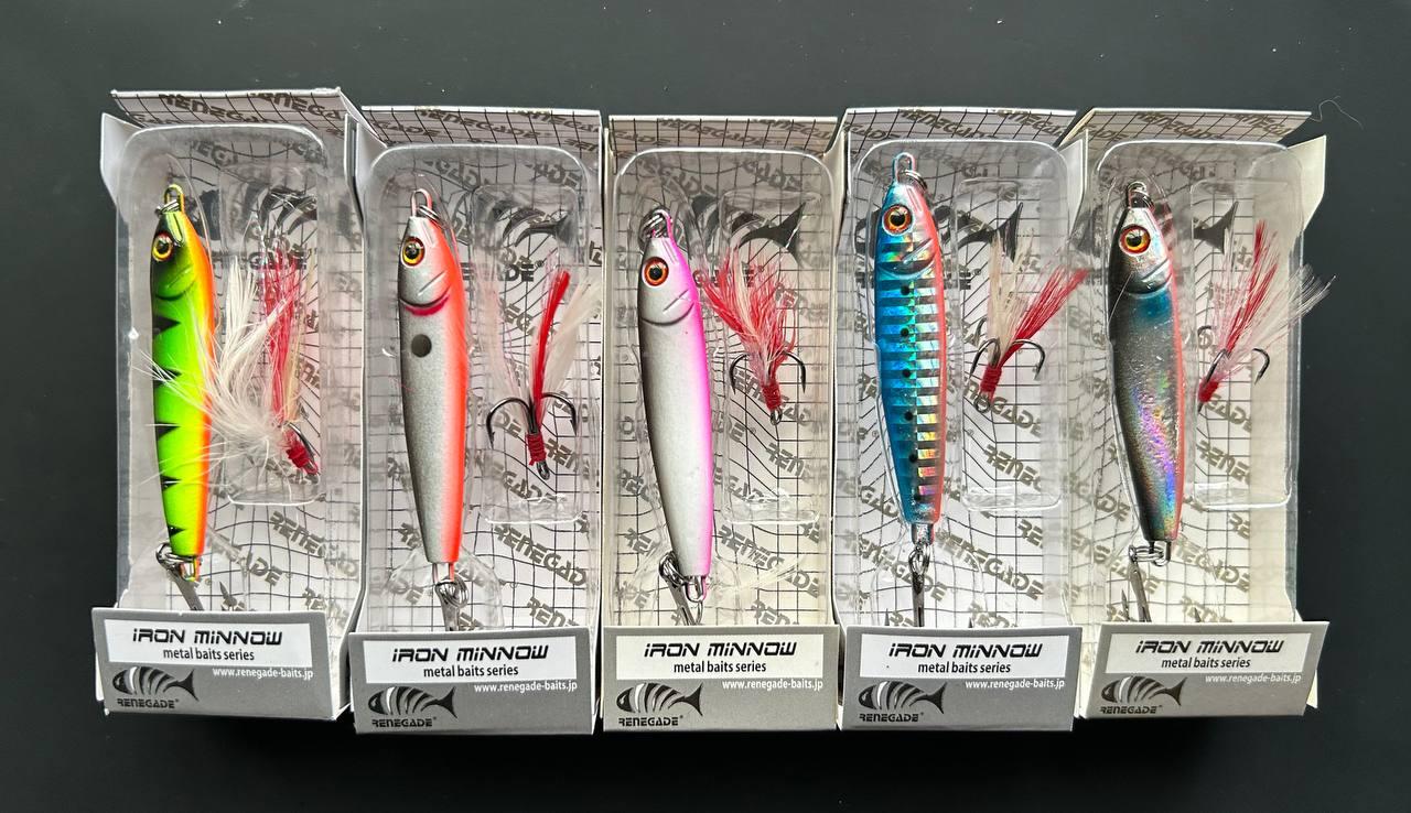 Пилькер Блесна Cultiva  Renegade IRON MINNOW 24g, фото 1