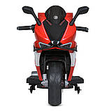 Дитячий електро мотоцикл двоколісний на акумуляторі Ducati M 6013 для дітей 3-8 років Червоний, фото 5