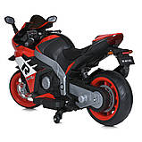 Дитячий електро мотоцикл двоколісний на акумуляторі Ducati M 6013 для дітей 3-8 років Червоний, фото 6