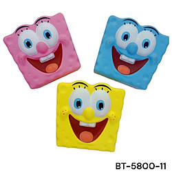 Сквиши SQUISHY сквіш "Спанч Боб" 10,5*5,5см  силікон (уп.12)  Сквиш Антистрес іграшка ароматна велика
