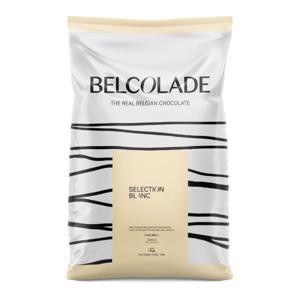 Білий шоколад Belcolade Blanc Selection 30%, 500г