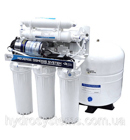 Система зворотного осмосу RO-75G-16JG+M-P PREMIUM з помпою та мінералізатором, фото 1