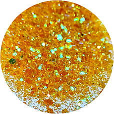 ГЛІТЕР СУХИЙ ГОЛОГРАФІЧНИЙ CHAMELEON MIX CHUNKY GLITTER 10 g, фото 6