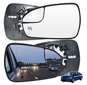 Дзеркальний елемент правий Ford Fusion mk5 13-20 з підігрівом DS7Z17K707B, KS7Z17K707D