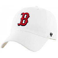 Кепка 47 Brand CLEAN UP RED SOX білий Уні OSFA