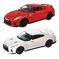 Машинка Nissan Gt-R Bburago (2 кольори, масштаб 1:24, двері, що відкриваються) 18-21082