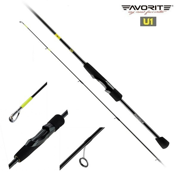 Спінінг Favorite U1 7102L-T 2.39m 2-10g Fast