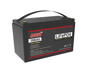 Акумуляторна батарея MUST LP1500-24100 24 V 100 Ah LiFePO4
