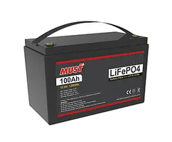 Акумуляторна батарея MUST LP1500-24100 24 V 100 Ah LiFePO4