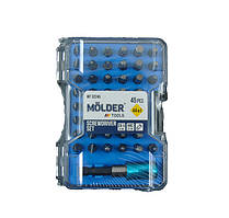 Набір насадок з тримачем 45од "Molder" (МТ32245)