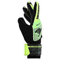 Рукавиці воротарські професійні із захистом пальців SOCCERMAX GK-4317 розмір 7-11 кольору в асортименті, фото 3