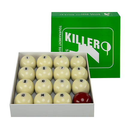 Кулі для більярда SPOINT Killer shot KS-3597 68 мм білий, фото 1