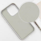 Шкіряний чохол SnapCase with MagSafe для Apple iPhone 15 Pro (6.1") Grey, фото 5