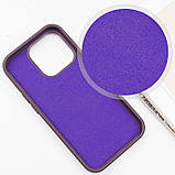 Шкіряний чохол SnapCase with MagSafe для Apple iPhone 16 Pro Max (6.9") Dark Purple, фото 4