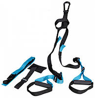 Петлі TRX CROSS SUSPENSION TRAINER чорний/голубий Уні 180-270см
