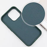 Шкіряний чохол SnapCase with MagSafe для Apple iPhone 14 Pro Max (6.7") Green, фото 5