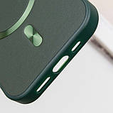 Шкіряний чохол SnapCase with MagSafe для Apple iPhone 14 Pro Max (6.7") Green, фото 8