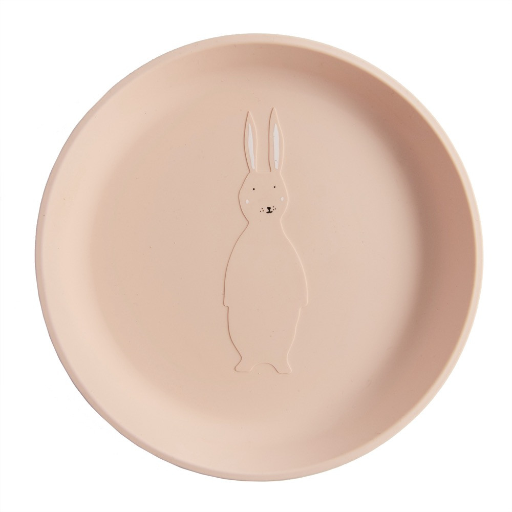 Тарілка дитяча силіконова Trixie, Rabbit