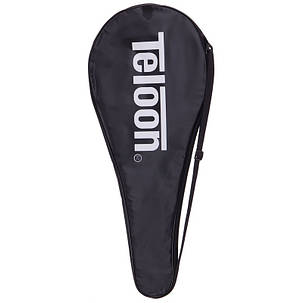 Чохол для ракетки великого тенісу TELOON ST1202 72x30 см чорний-білий, фото 3