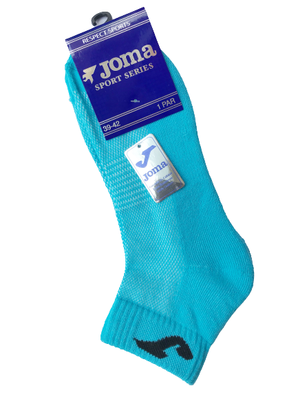 Шкарпетки Joma ANKLE бірюзовий Уні 39-42