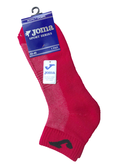 Шкарпетки Joma ANKLE червоний Уні 39-42