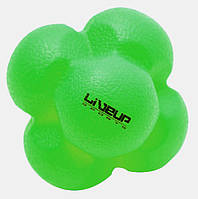 М'яч для тренування реакції LiveUp REACTION BALL зелений Уні  6.6см original
