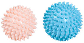 Набір масажних мячів LiveUp MASSAGE BALL рожевий, блакитний Уні 7 і 9 см