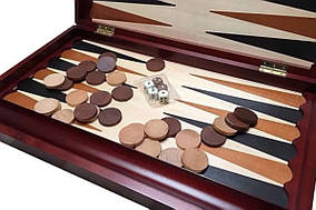 Нарди Madon BACKGAMMON DUZE чорний, коричневий, бежевий Уні 48х57 см original Акція Знижка
