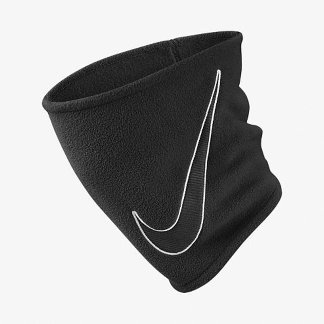 Баф Nike FLEECE NECKWARMER 2.0 BLACK/WHITE OSFM чорний Уні OSFM original Акція Знижка