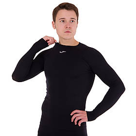 Термофутболка для активного спорту Joma BRAMA CLASSIC 101651-100 розмір 4XS-XL чорний