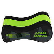 Колобашка для плавання MadWave EXT M072901 чорний-зелений, фото 3