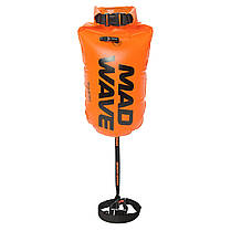 Сигнальний надувний буй MadWave M2040010 VSP Swim Buoy кольору в асортименті, фото 3
