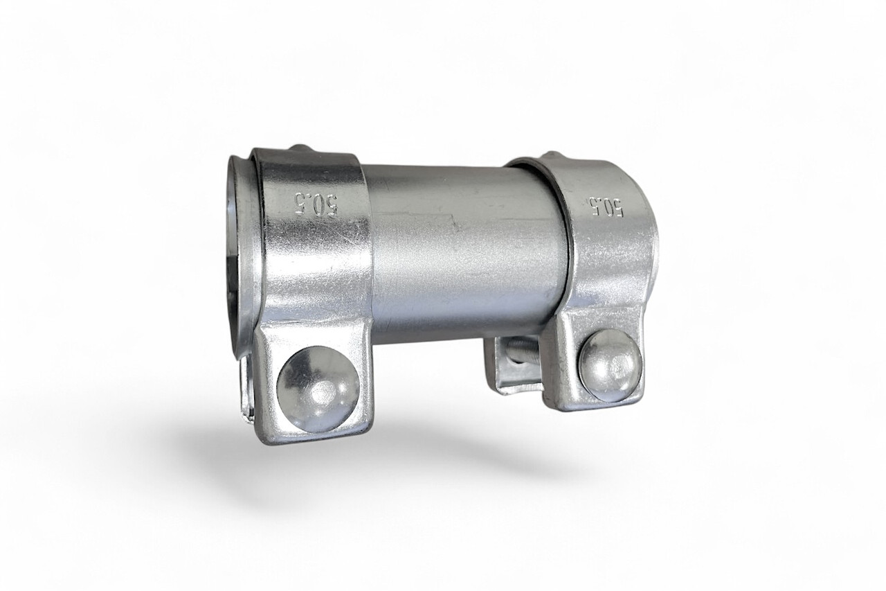 Хомут на вихлопну трубу трубчастий хомут глушника муфта "EuroEx" EX-42/46.7x125, фото 1